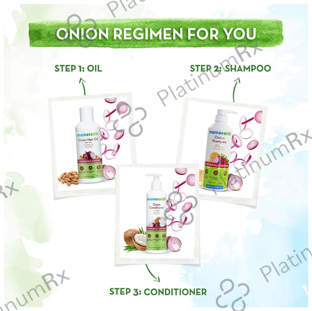 Mamaearth Onion Shampoo 600ml