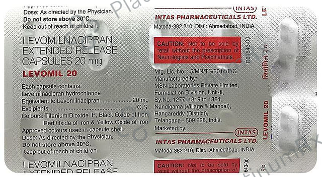 Levomil 20 Capsule ER