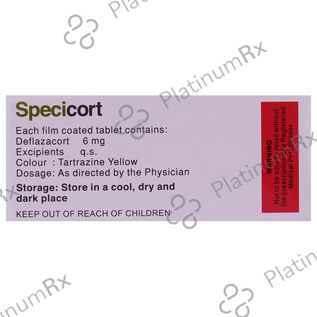 Specicort Tablet