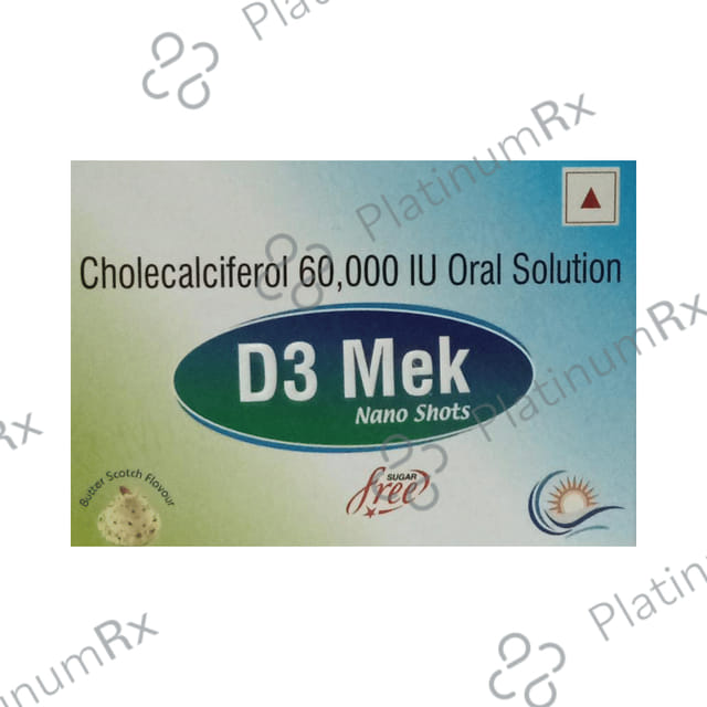 D3 Mek Nano Shot Sugar Free Oral Solution 5ml