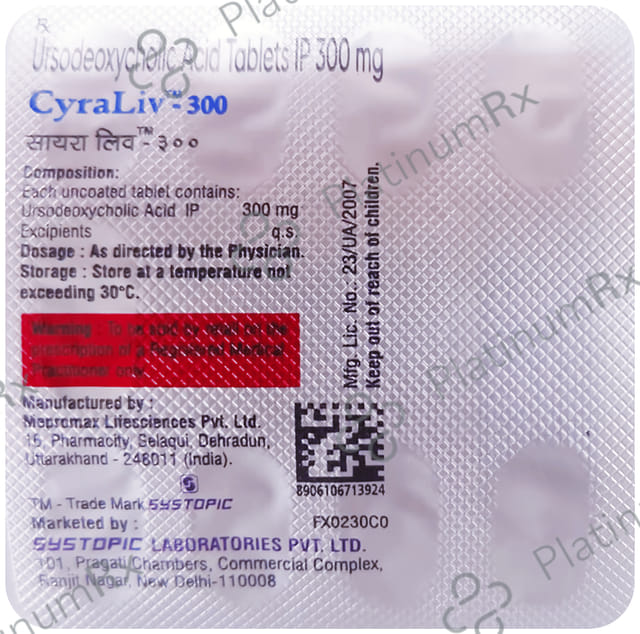 Cyra Liv 300mg Tablet 10s