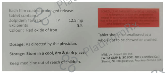 Zoldex 12.5 Tablet PR