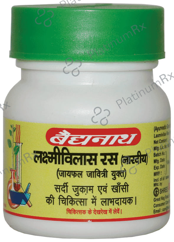 Baidyanath (Nagpur) Laxmivilas Ras 40 tablets