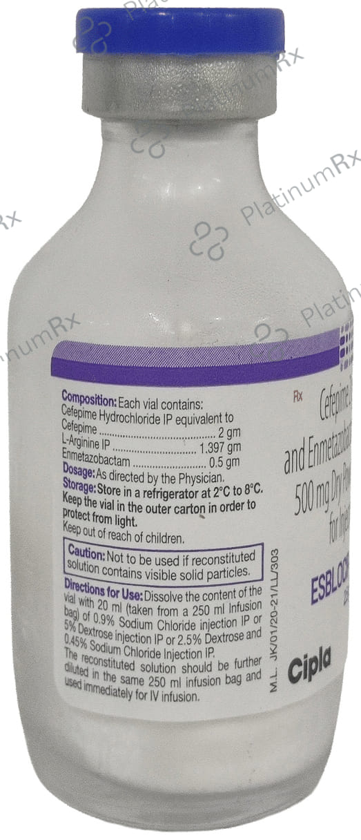 Esblocip 2.5gm Injection 1s