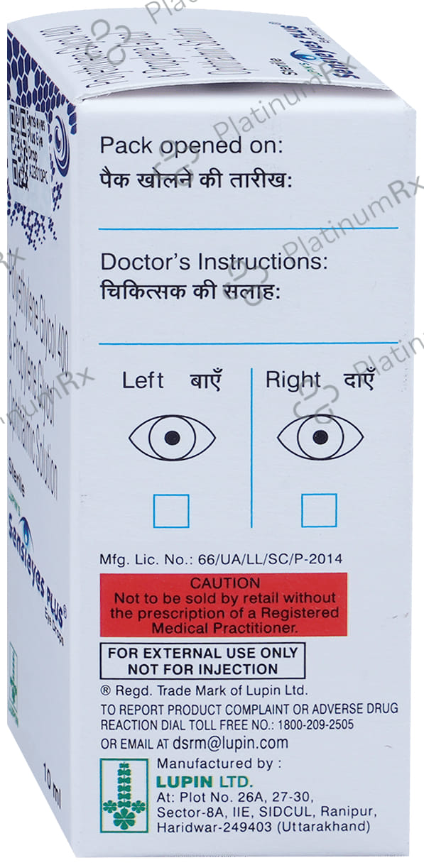 Sensieyes Plus Eye Drop 10ml