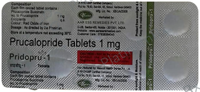 Pridopru 1mg Tablet 10s