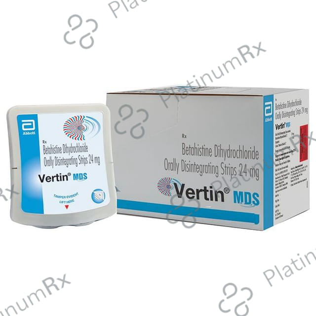 Vertin MDS Orally Disintegrating Strip 10s