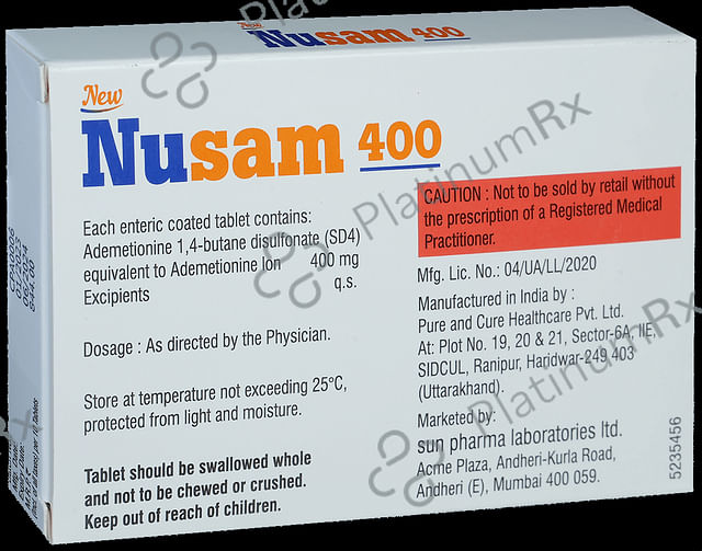 New Nusam 400mg Tablet 10s