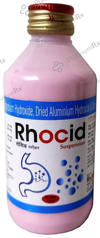 Rhocid Oral Suspension Sugar Free