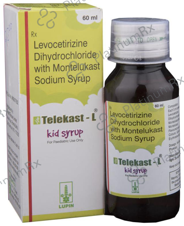 Telekast L Kid 2.5/4mg Syrup 60ml
