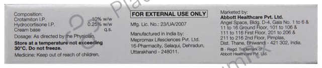 Crotorax HC Cream 10gm
