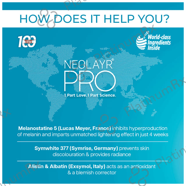 Neolayr Pro Enlite Skin Illuminating SPF 50 Day Cream 40gm