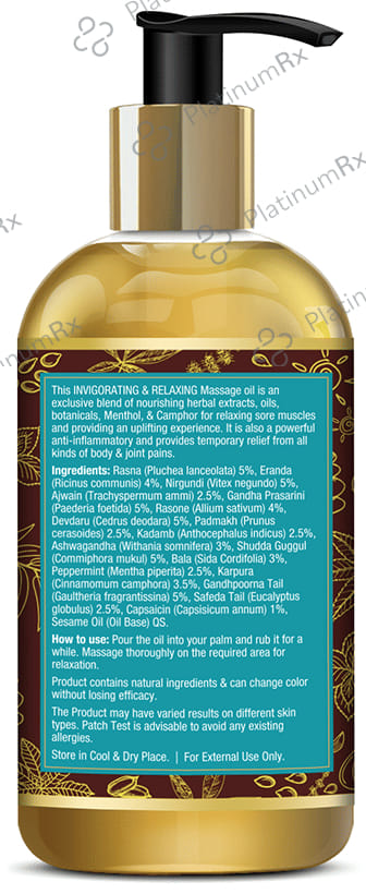 Oriental Botanics Relaxing Body Massage Oil