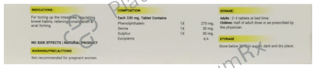 LDD Bioscience Yelo-Lax Tablet 40 tablets