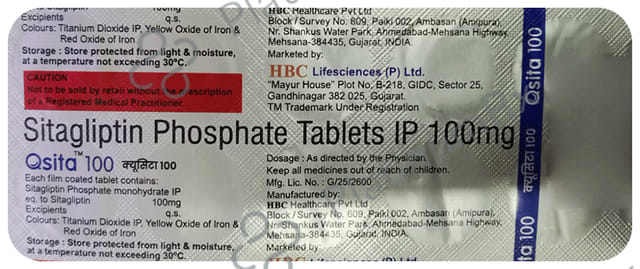 Qsita 100mg Tablet 10s