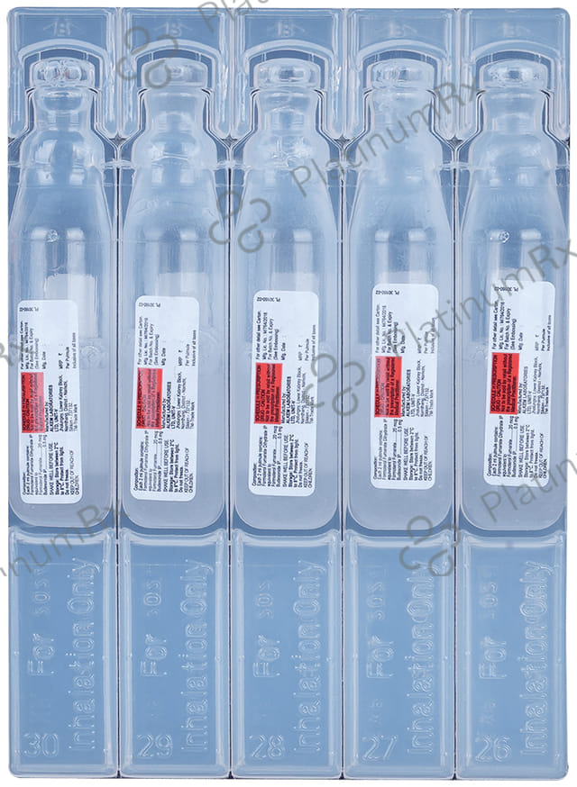 Pulmosmart 0.5/20mcg Pulmules Solution 5X2ml
