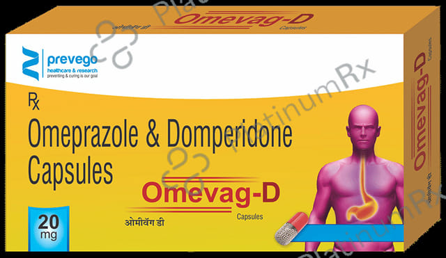 Omevag D 10/20mg Capsule 15s