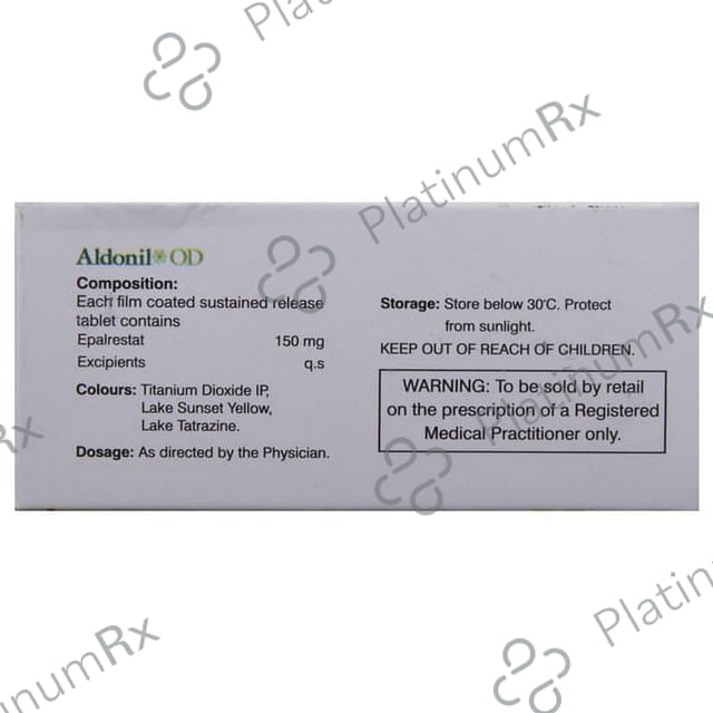 Aldonil OD 150mg Tablet SR 10s