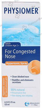 Physiomer Hypertonic Nasal Spray 135ml