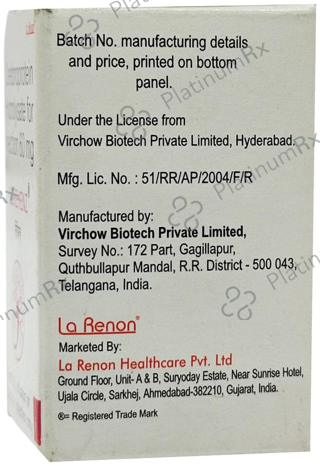 Cerehenz 60mg Injection 1s
