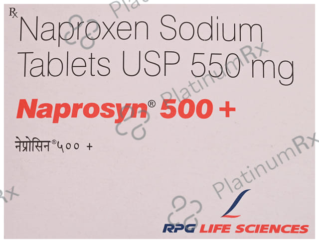 Naprosyn Plus 550mg Tablet 15s