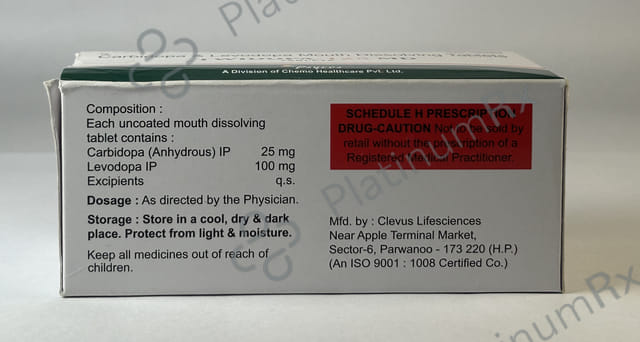 Twidopa 125mg Tablet MD 10s