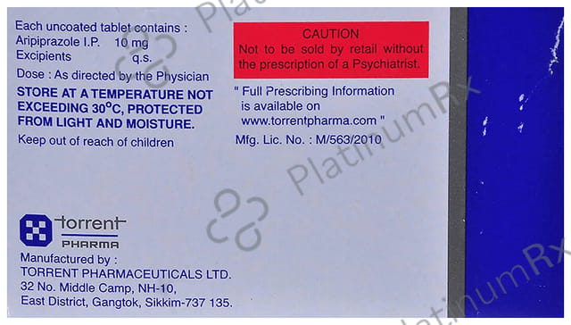 Arip MT 10mg Tablet 15s