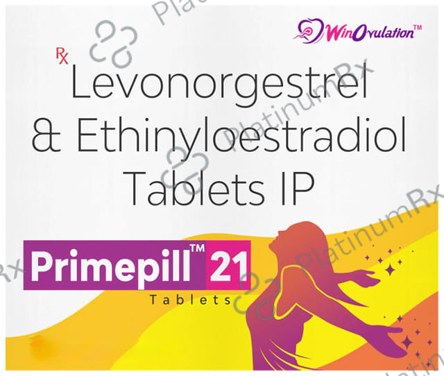 Primepill 0.035/2mg Tablet 21s