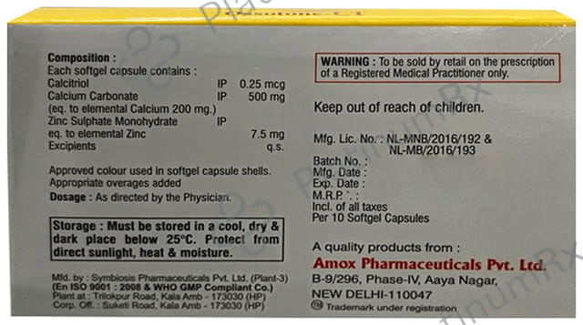Ossotone CT Softgel Capsule 10s