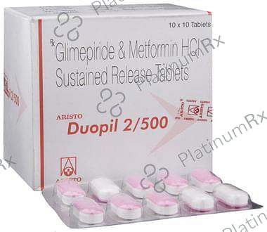 Duopil 2/500mg Tablet PR 10s