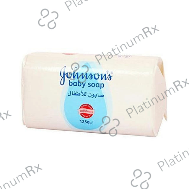 Johnson's Baby Soap with Naturally Derived Glycerin Mild Soap 125gm