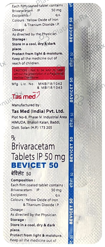 Bevicet 50mg Tablet 10s
