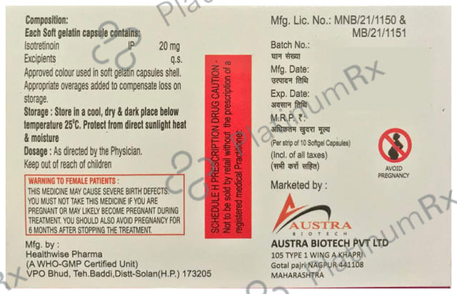 Isotuf 20 Softgel Capsule 10 capsules Capsule