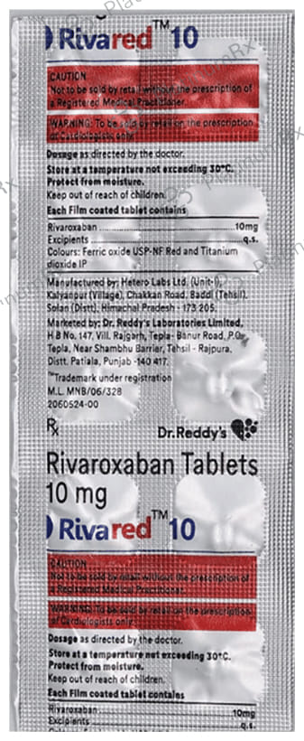 Rivared 10 Tablet