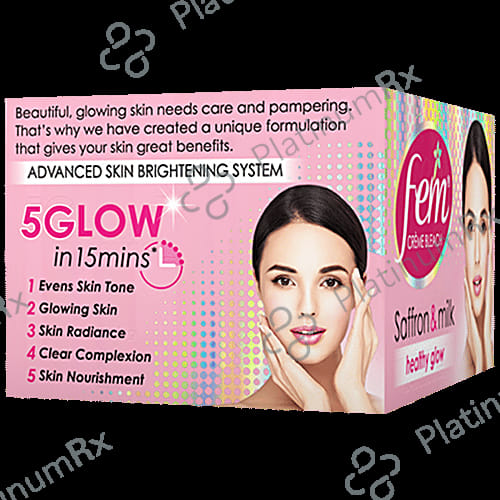 Fem Creme Bleach Saffron Cream 40gm