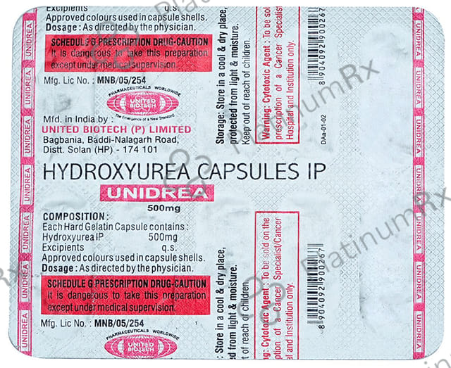 Unidrea 500mg Capsule