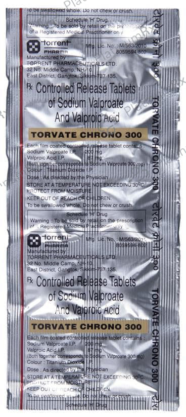Torvate Chrono 300mg Tablet 10s