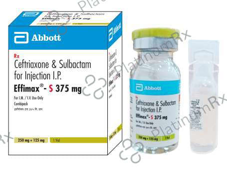 Effimax S 250/125mg Injection 10ml