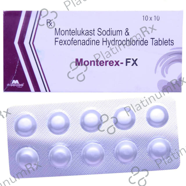 Monterex-FX 10mg/120mg Tablet