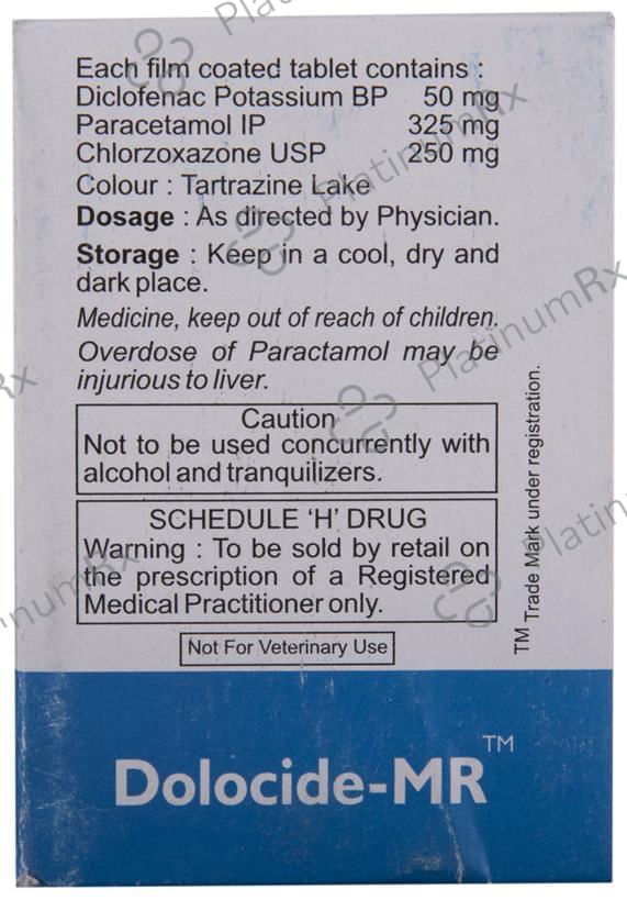 Dolocide MR Tablet 10s