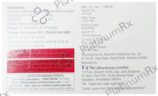 Dropharm SR 20mg Tablet 10s