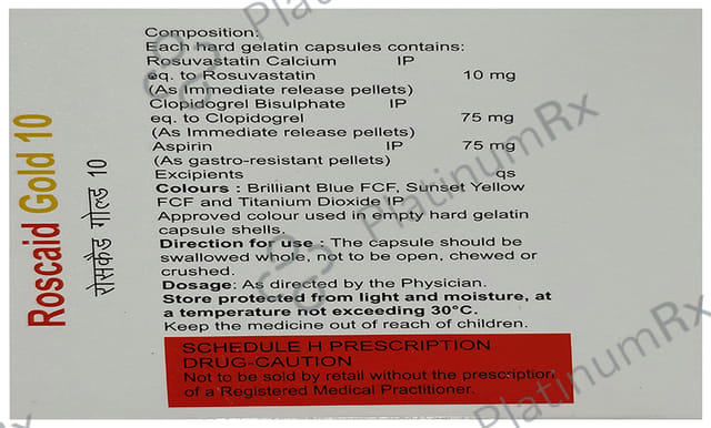 Roscaid Gold 10 Capsule
