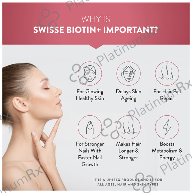 Swisse Beauty Biotin+ Tablet 30s