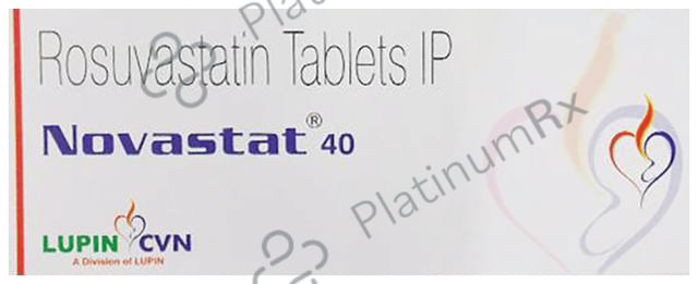 Novastat 40mg Tablet 15s