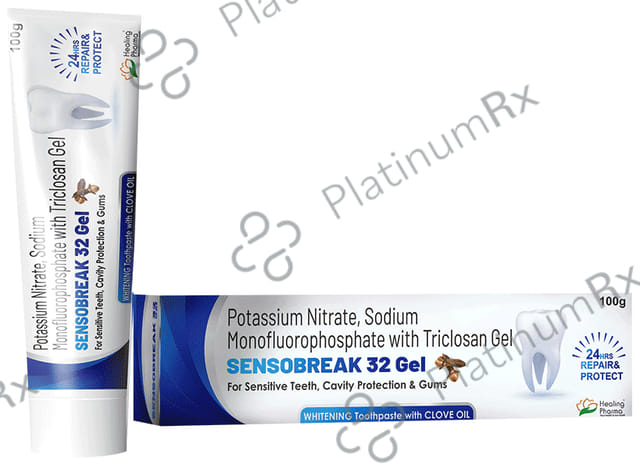 Sensobreak 32 Toothpaste Gel 100gm
