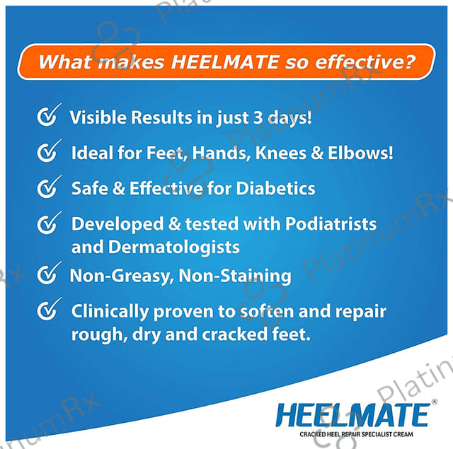 Heelmate Cracked Heel Repair Specialist Cream 30gm