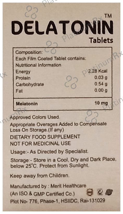 Delatonin Tablet