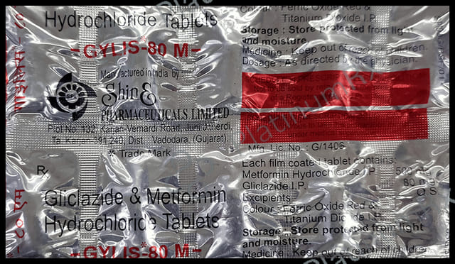 Gylis M 80mg/500mg Tablet