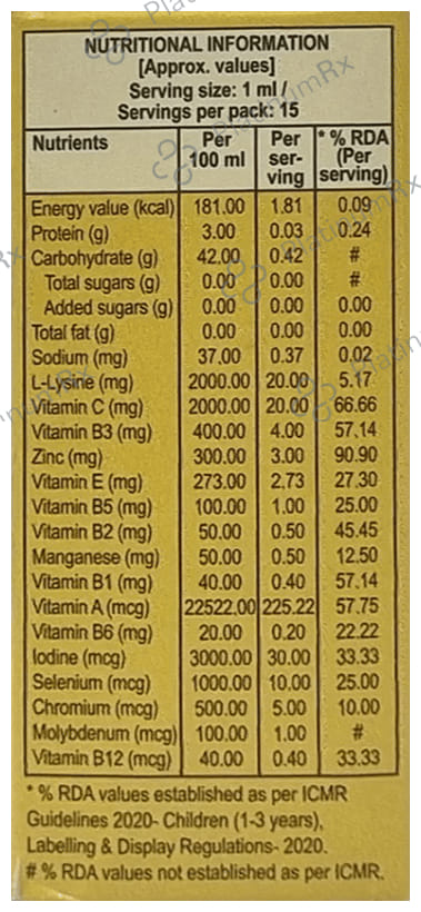 V Total Oral Drops 15ml