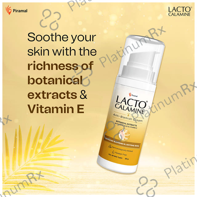 Piramal Lacto Calamine Anti Blemish Cream